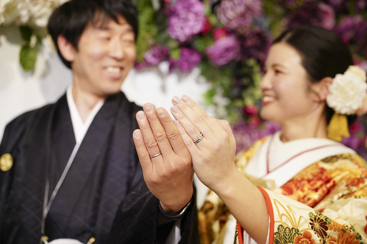 とても笑顔が素敵なお2人♪